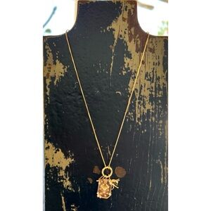 Anthropologie Zodiac Charm Necklace Taurus